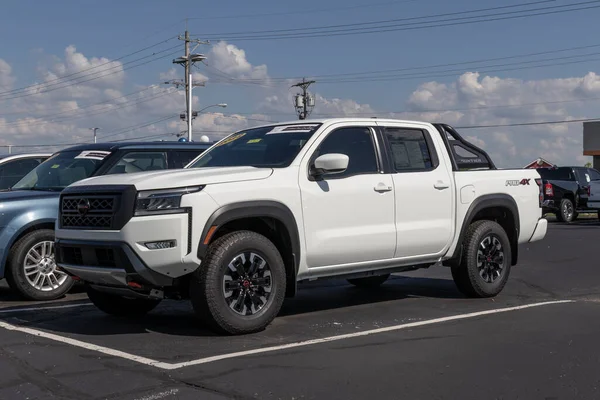 Harrison Circa July 2022 Used Toyota Frontier Display Supply Issues — Stockfoto