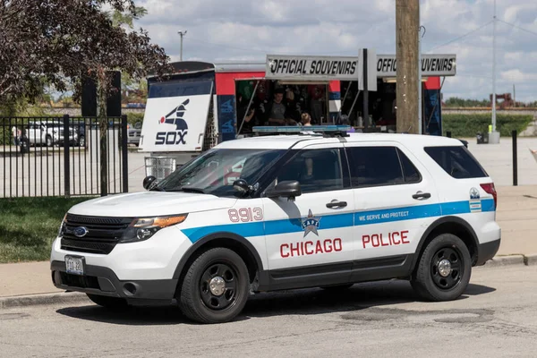 Chicago Circa July 2022 Chicago Police Department Vehicle Cpd Second — Fotografia de Stock