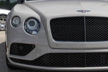 Indianapolis - Circa August 2022: Bentley Continental GT display at a dealership. Bentley Motors is a British manufacturer of luxury cars and SUVs.