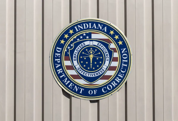 Indianápolis Circa Octubre 2022 Indiana Department Correction Parole Seal Departamento — Foto de Stock