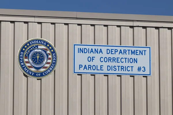Indianapolis Circa October 2022 Indiana Department Correction Parole Office Indiana — Stock Photo, Image