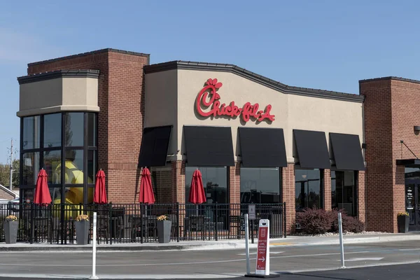 Avon Circa Ottobre 2022 Chick Fil Chicken Restaurant Nonostante Polemiche — Foto Stock