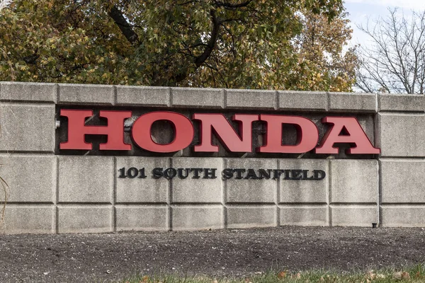 Troy Circa Octubre 2022 Honda Motor Company Centro Distribución Este — Foto de Stock