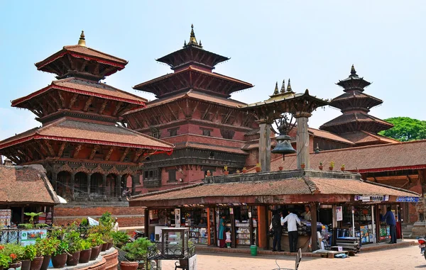 Nepal.Bhaktapur. Royal Square — Stock Photo, Image