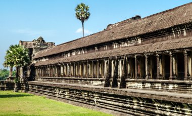 The temple of Angkor Wat, Siem Reap clipart