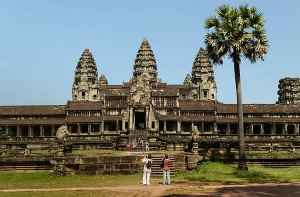 El templo de Angkor Wat, Siem Reap —  Fotos de Stock