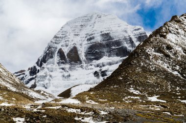 Tibet. Mount kailash. Kuzey yüz