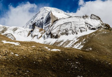 Tibet. Mount kailash. Kuzey yüz