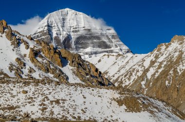 Tibet. Mount kailash. Kuzey yüz