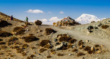 Tibet. Kora kailash Dağı çevresinde.