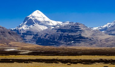 Tibet. Mount kailash. Güney yüzü.