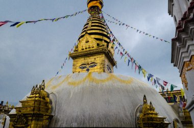 Katmandu 'da Swayambhunath stupa