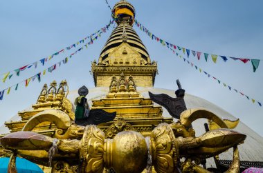 Katmandu 'da Swayambhunath stupa
