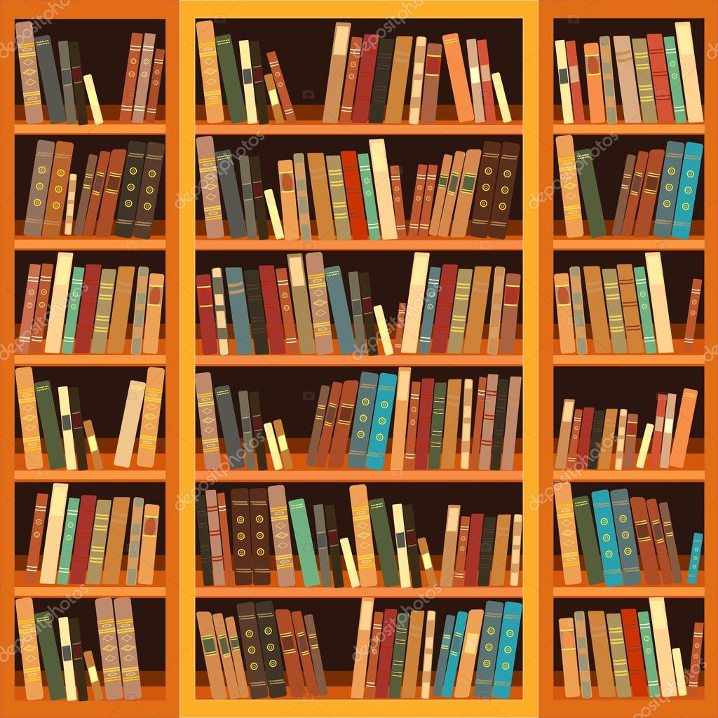 Large Bookcase With Different Books Stock Vector Image By C Mariaflaya Large Bookcase With Different Books Stock Vector Image By C Mariaflaya