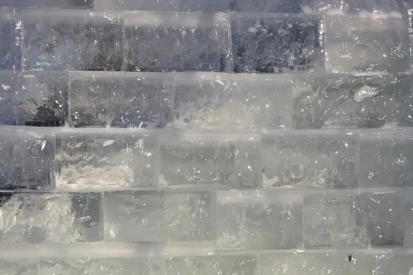 Buz tuğla duvar — Stok fotoğraf