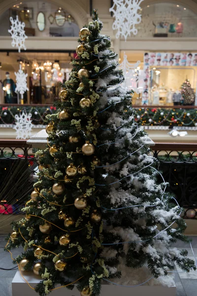 Iki taraflı Noel ağacı — Stok fotoğraf