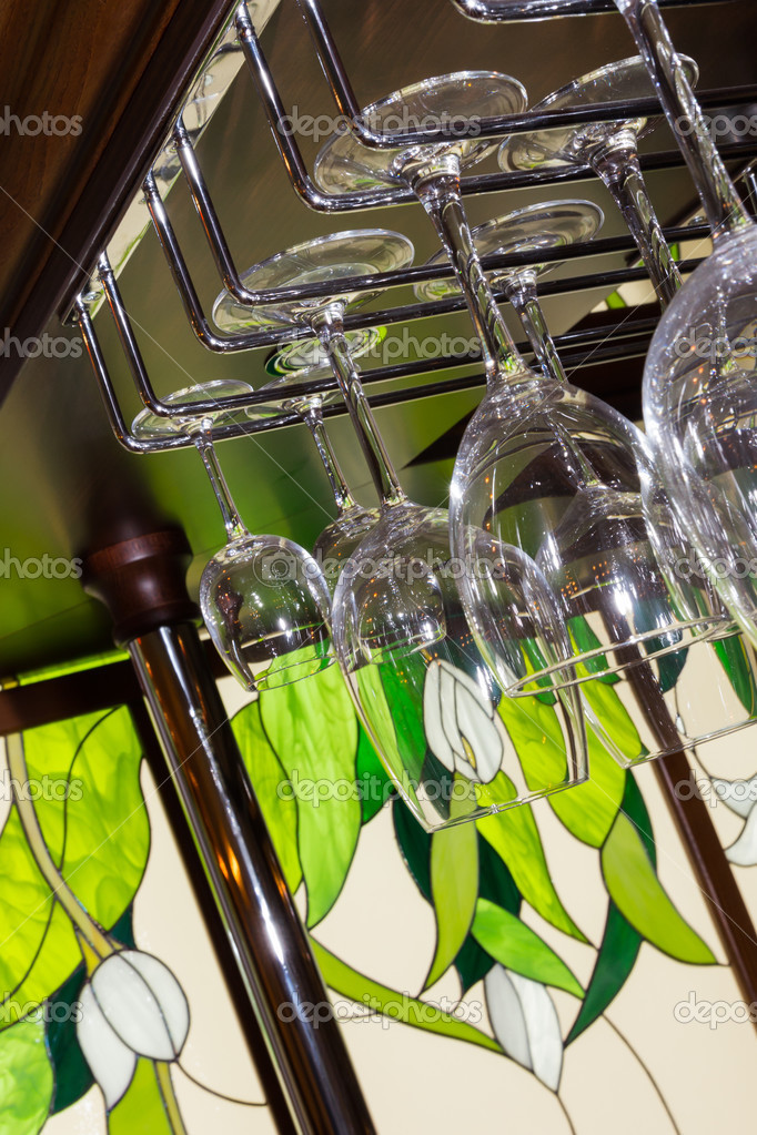 Hanging Glasses — Stock Photo © mariakray 37308875