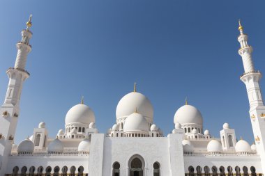 Abu Dabi 'deki Şeyh Zayed camii.