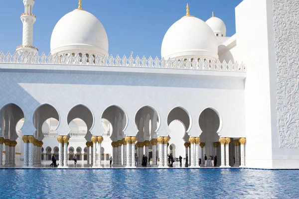 Mezquita Sheikh Zayed en Abu Dhabi —  Fotos de Stock