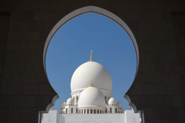 Mesquita Sheikh Zayed em Abu Dhabi — Fotografia de Stock