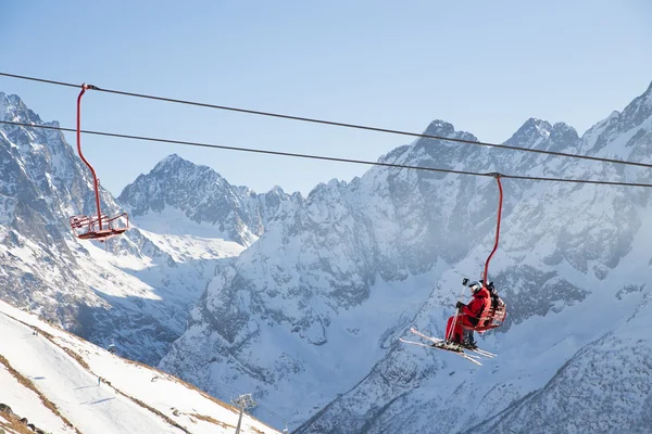 Ski lift — Stock Photo, Image