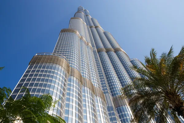 DUBAI, EMIRATOS ÁRABES UNIDOS - 20 DE ENERO: Tower Burj Khalifa v —  Fotos de Stock