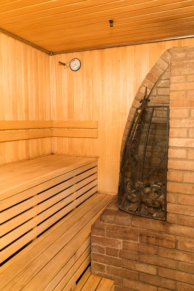 Interior of a sauna Royalty Free Stock Photos