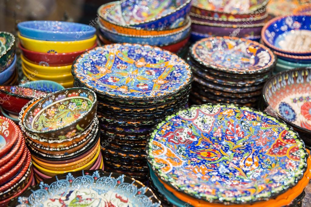 Arabic plates — Stock Photo © mariakray 40960099