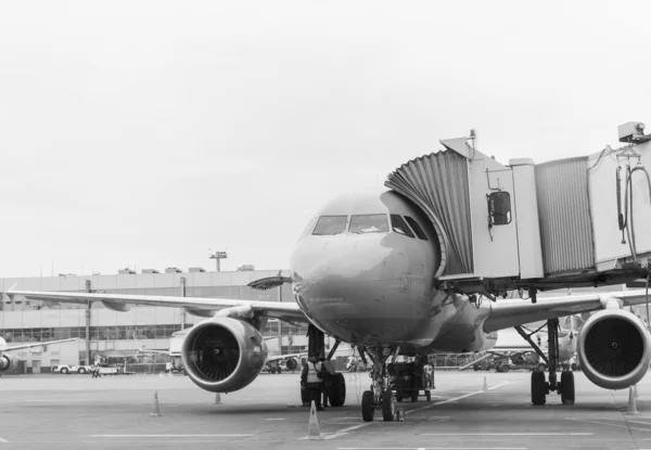 Letadla před odletem — Stock fotografie