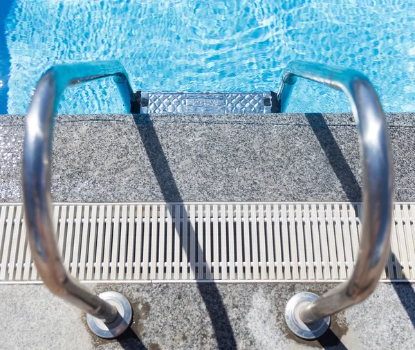 Swimming Pool Steps — Stock Photo, Image