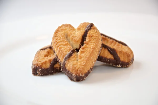 Mix van zoete koekjes close-up Rechtenvrije Stockfoto's