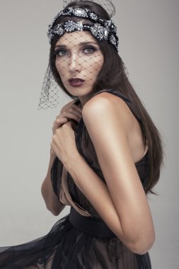 güzel bir kız ile el işi Aksesuar