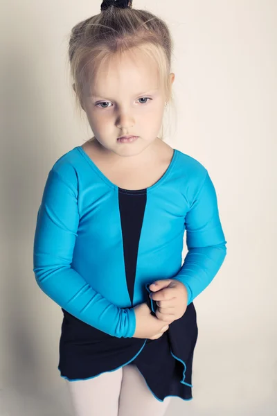 Little cute ballerina girl — Stock Photo, Image