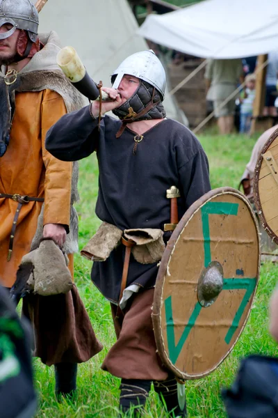 "Epic Beach" - a historical reconstruction — Stock Photo, Image