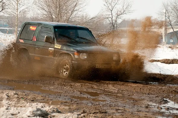 Het auto rennen Off-Road — Stockfoto