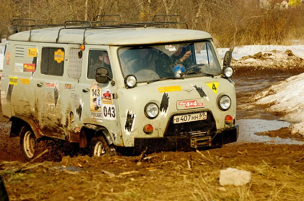 Carreras de automóviles fuera de carretera — Foto de Stock