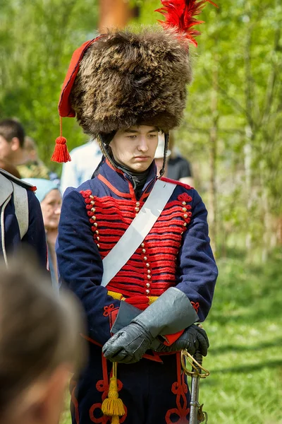 Soldats et officiers de l'armée française — Photo