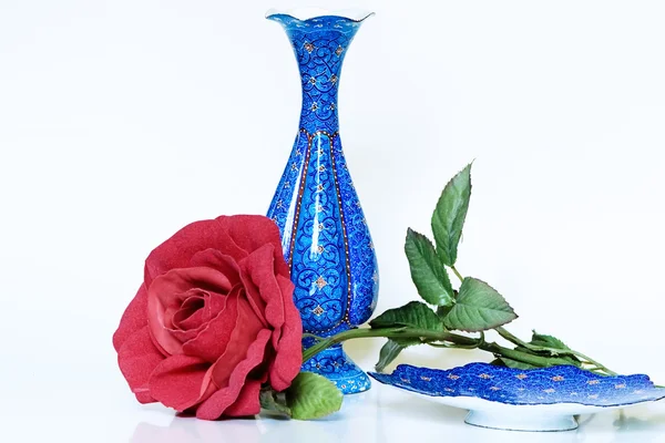 Persian bowl and saucer — Stock Photo, Image