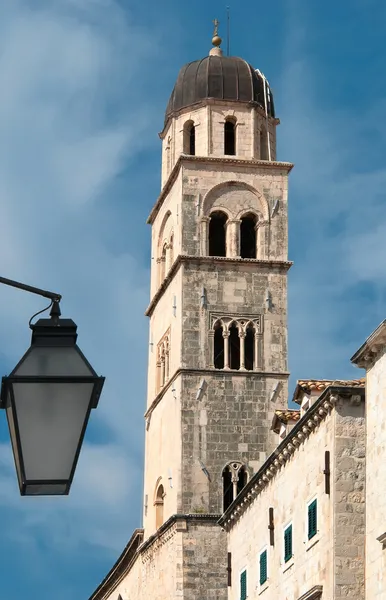 Bell tower in Dubrovnik — Stock Photo, Image