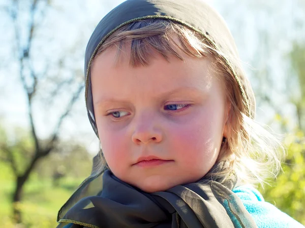 Meisje in Bandana — Stockfoto