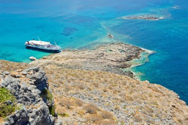 Gramvousa Island, crete, Yunanistan