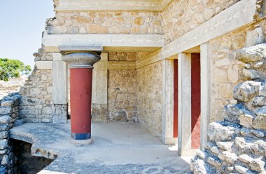 Knossos Sarayı Oda, crete, Yunanistan