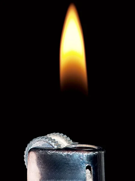 Verlichting vlam — Stockfoto