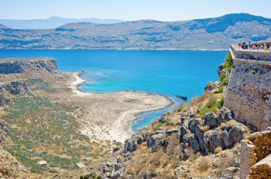 Gramvousa ada manzara