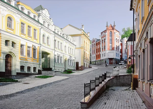 Vozdvizhenka Bezirk in Kiev, Ukraine — Stockfoto