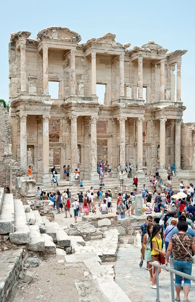 La Biblioteca de Celsus — Foto de Stock