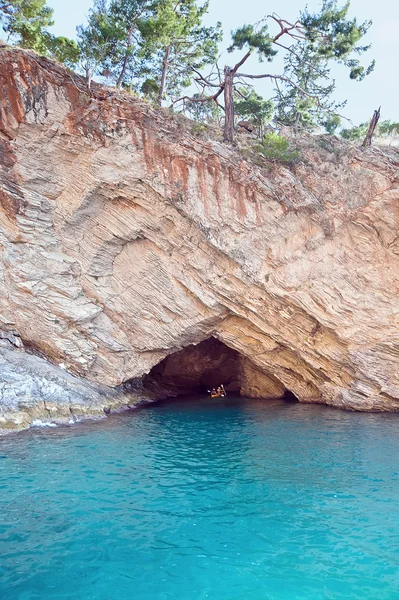 Blå grottan i Turkiet — Stockfoto