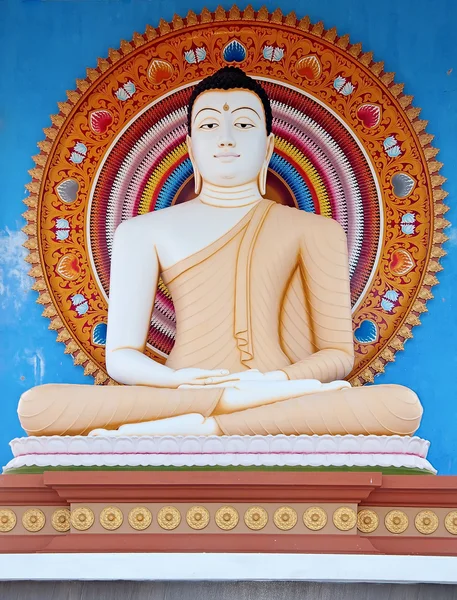 Statue in einem buddhistischen Tempel in Sri Lanka — Stockfoto
