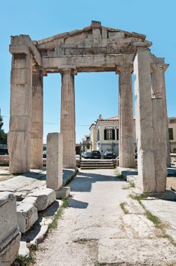 athena archegetis Roma Agorası, Atina, Yunanistan kapısı