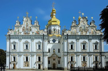 Kyiv Ukrayna 'daki Kyiv Pechersk Lavra Katedrali